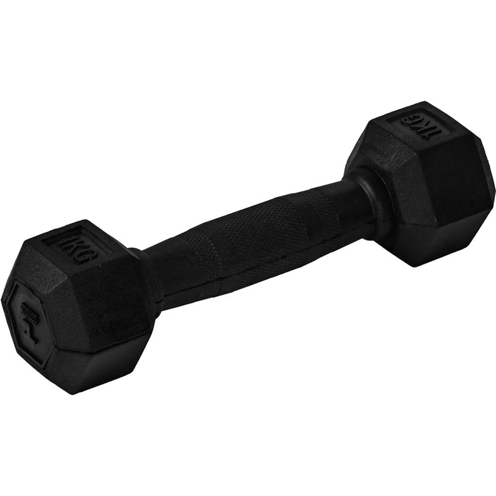 Master Fitness Nero Hex -käsipaino, 1 kg