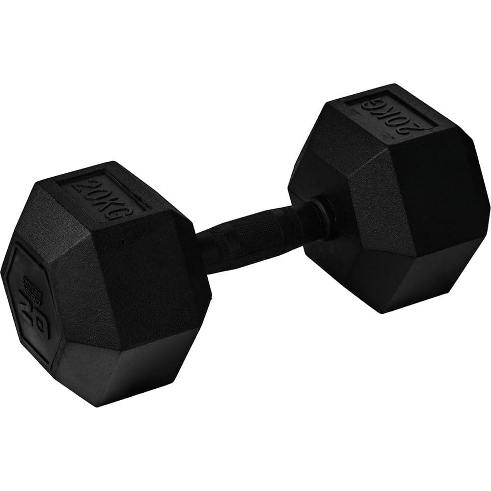 Master Fitness Nero Hex -käsipaino, 20 kg