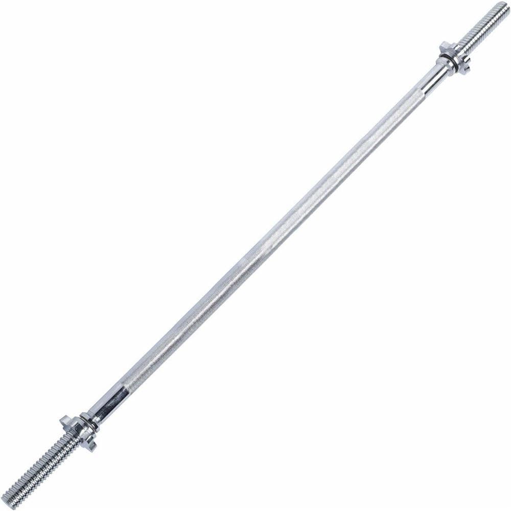 Tunturi Fitness Levytanko 120 cm, ruuvilukko