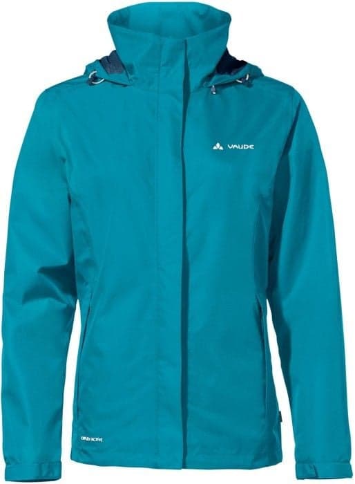 Vaude W's Escape Light Jacket Arctic Blue -naisten kevyt sadetakki