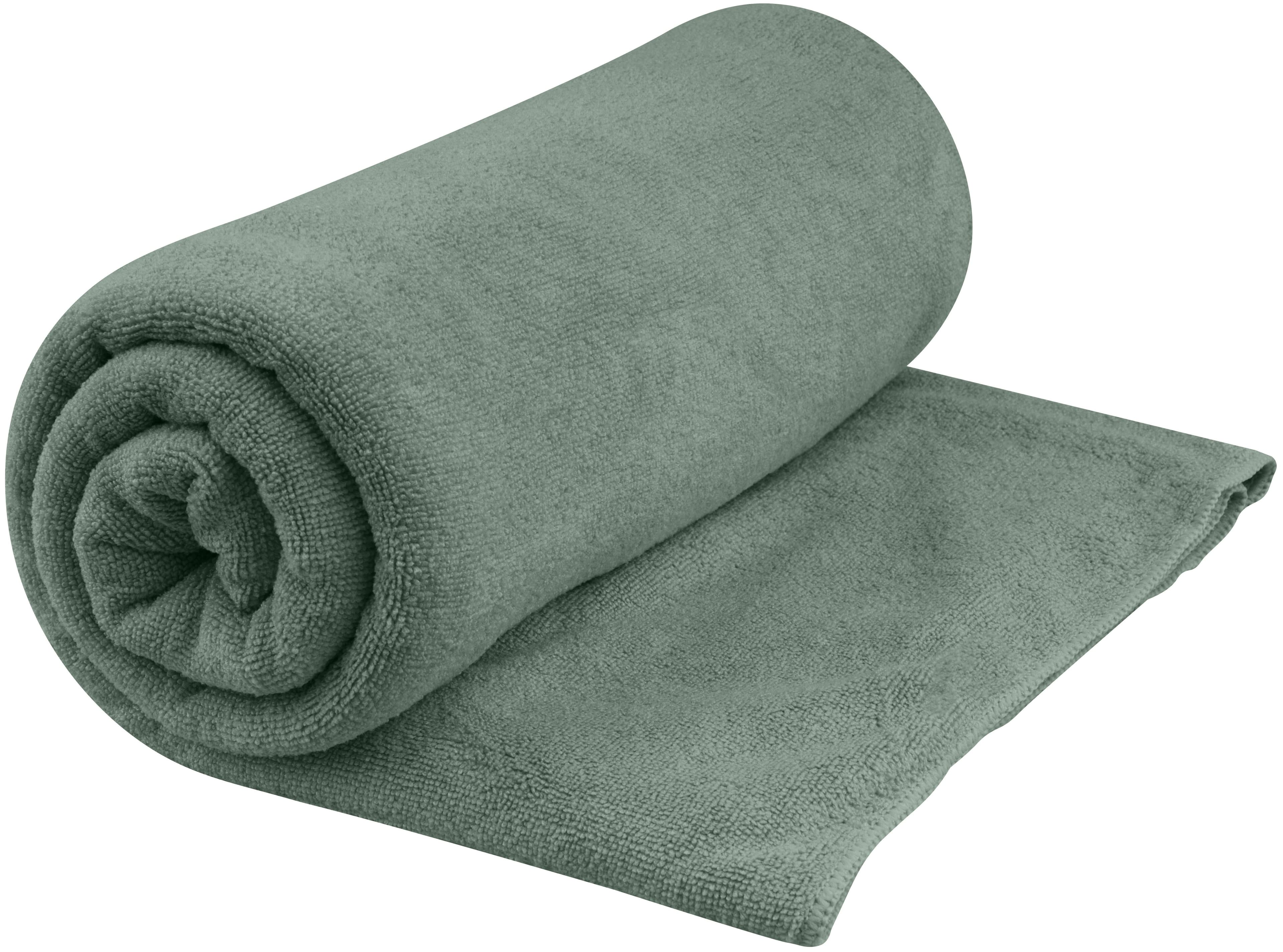 Sea to Summit Towel Tektowel XLarge froteepyyhe, 150 x 75 cm, harmaavihreä
