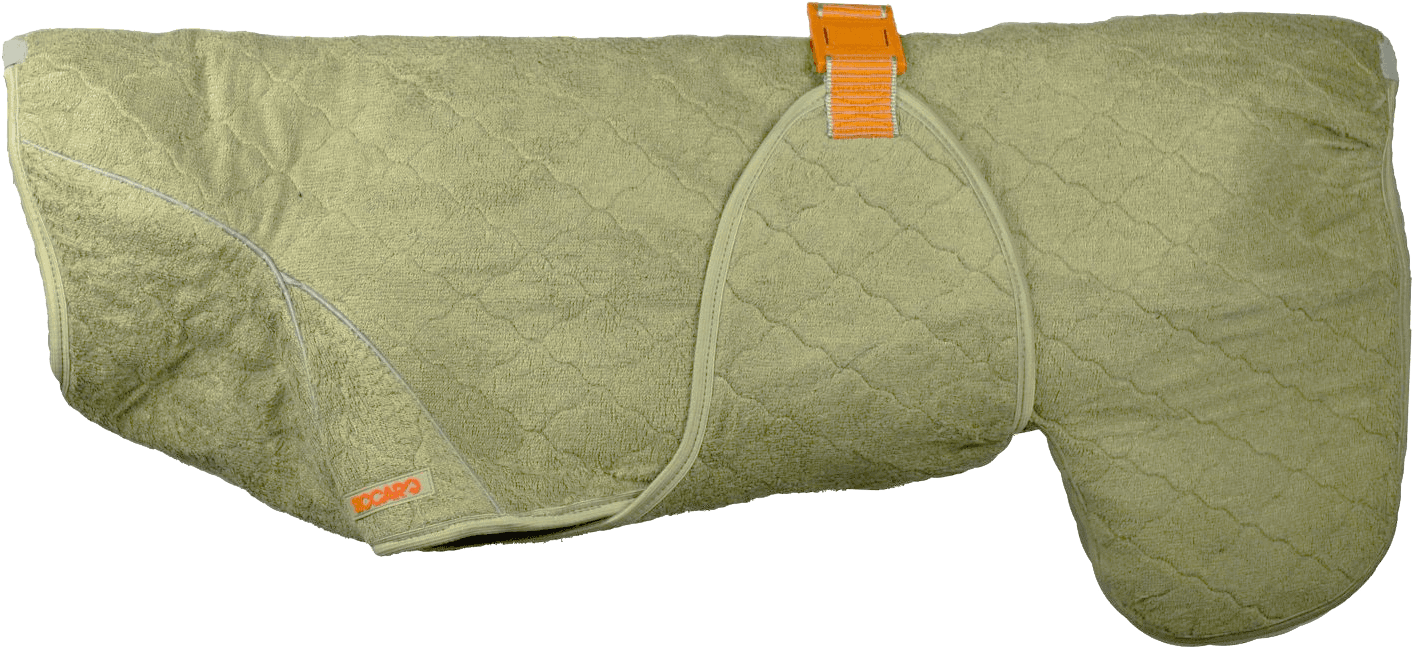 Siccaro SupremePro 2.0 koiran kuivausloimi, 55 cm, vaaleanruskea