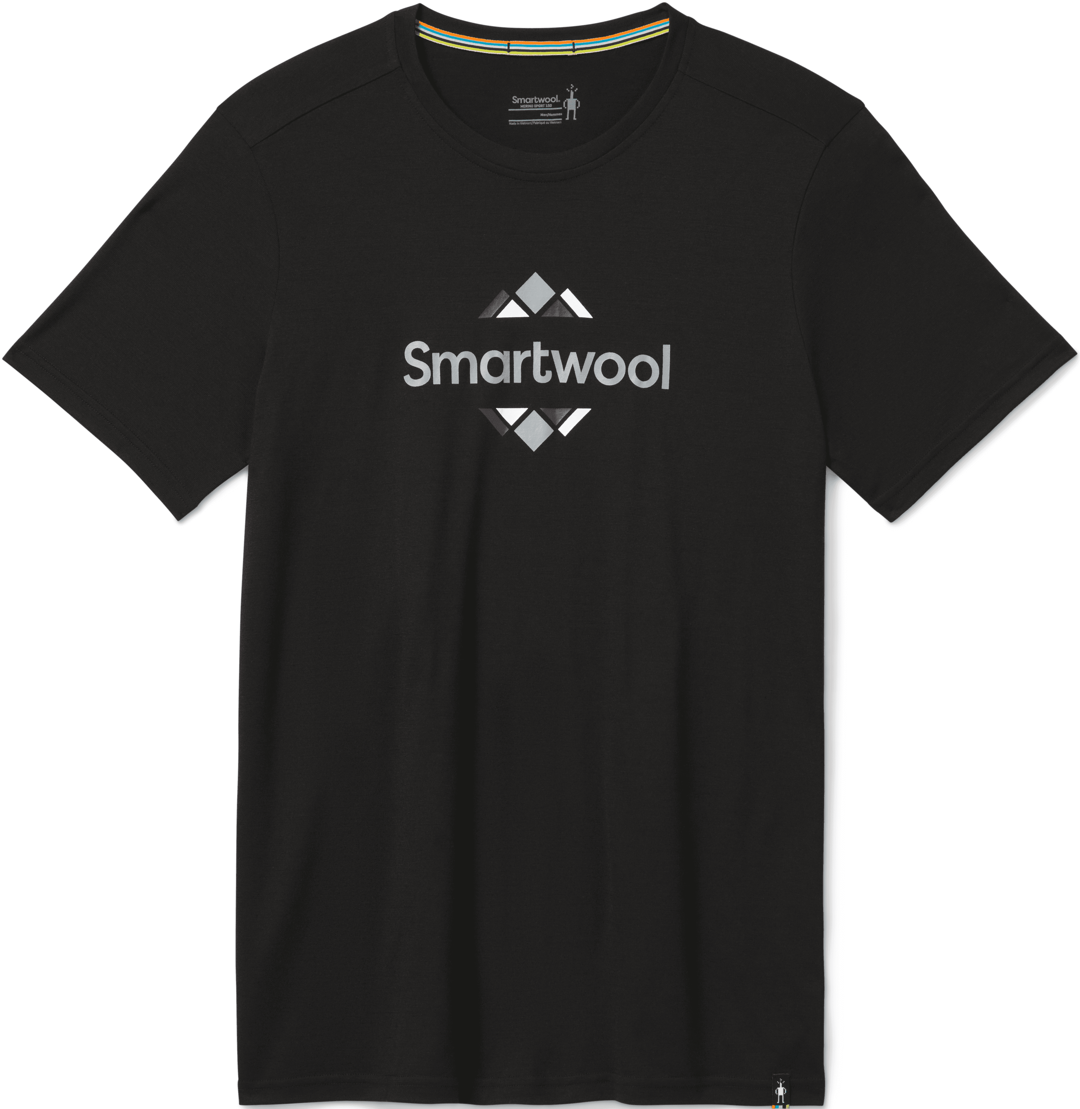 Smartwool MS150 Logo Tee t-paita, musta