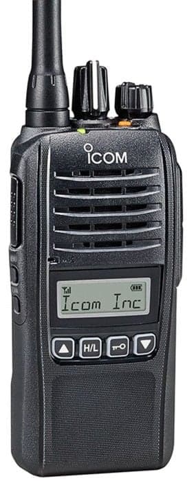 Icom ProHunt Basic 2 Digital radiopuhelin, musta (155 Hz)