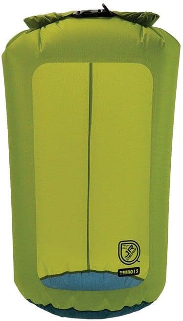 JR Gear Ultra Light Window DryBag Cordura 15L Vihreä