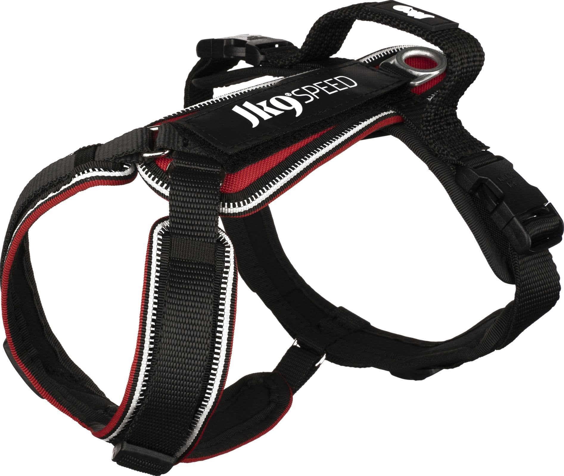 Julius K9 Speed Harness koiran valjaat, koko M, punainen