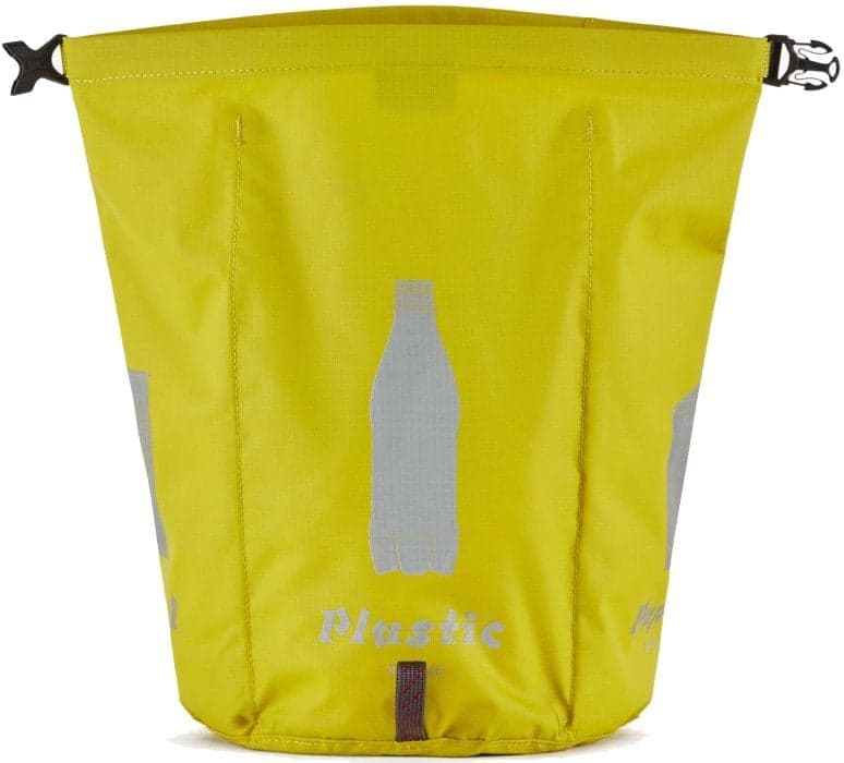Klättermusen Recycling Bag 2.0 kestoroskapussi, keltainen