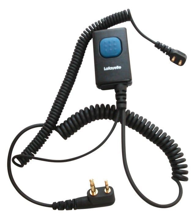 Lafayette 6323 Peltor Miniheadset 3,5mm & 2,5mm Kulma