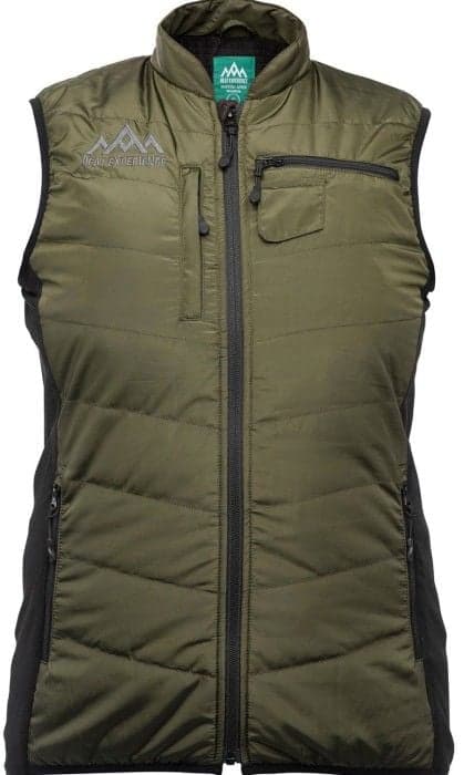 HeatX Heated Hunting Vest naisten lämpöliivi, vihreä