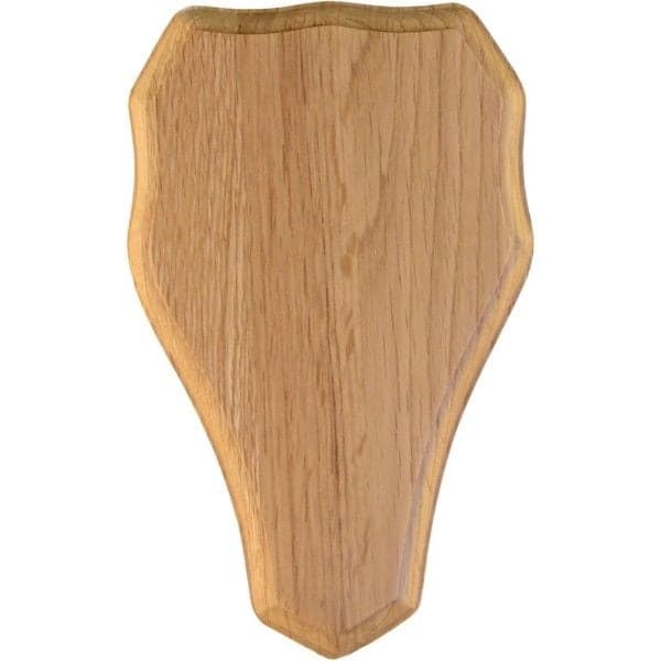Grey Oak -kauristrofeen taustalevy, 19 x 12 cm, vaalea tammi