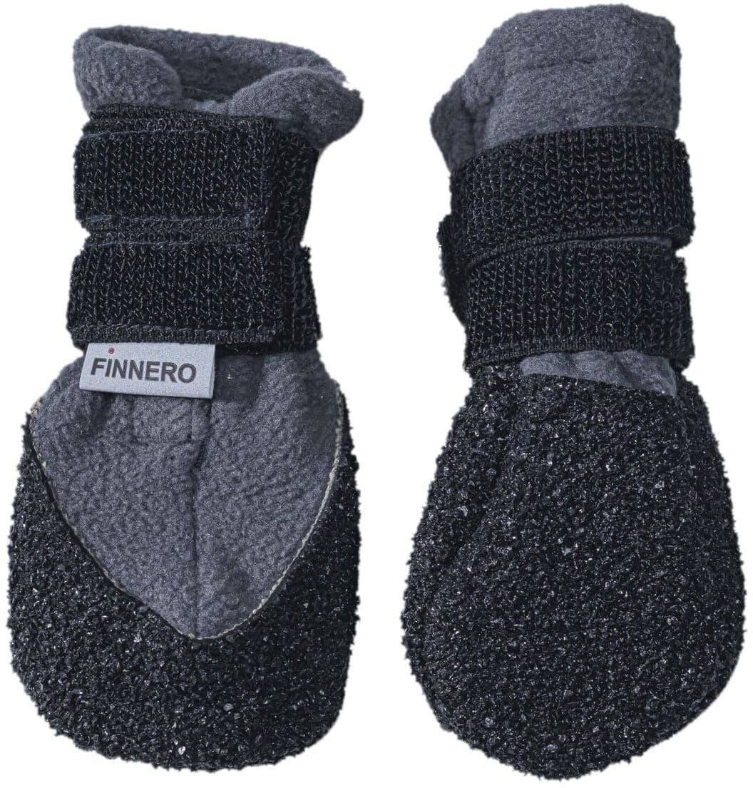FinNero HALLA LUX koirantossut, harmaa, XS-S (2 kpl)