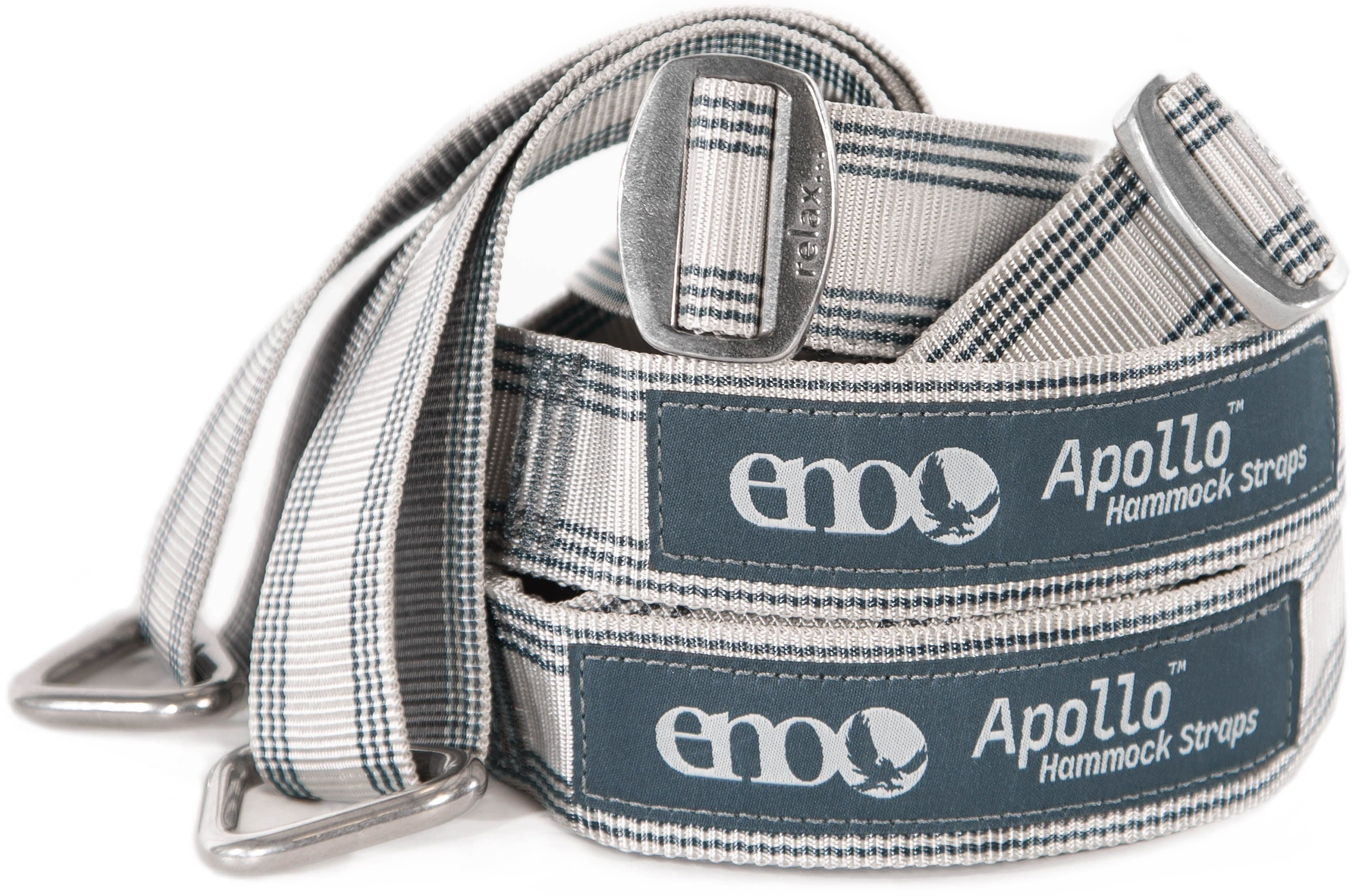Eno Hammock Eno Apollo Suspension System kiinnitysjärjestelmä, harmaa