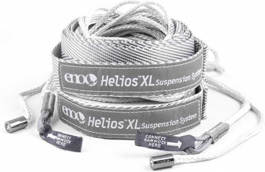 Eno Hammock Eno Helios XL Ultralight Suspension System kiinnitysjärjestelmä riippumatolle, harmaa, 4,08 m
