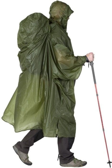 Exped Pack Poncho UL sadeviitta, M, Moss
