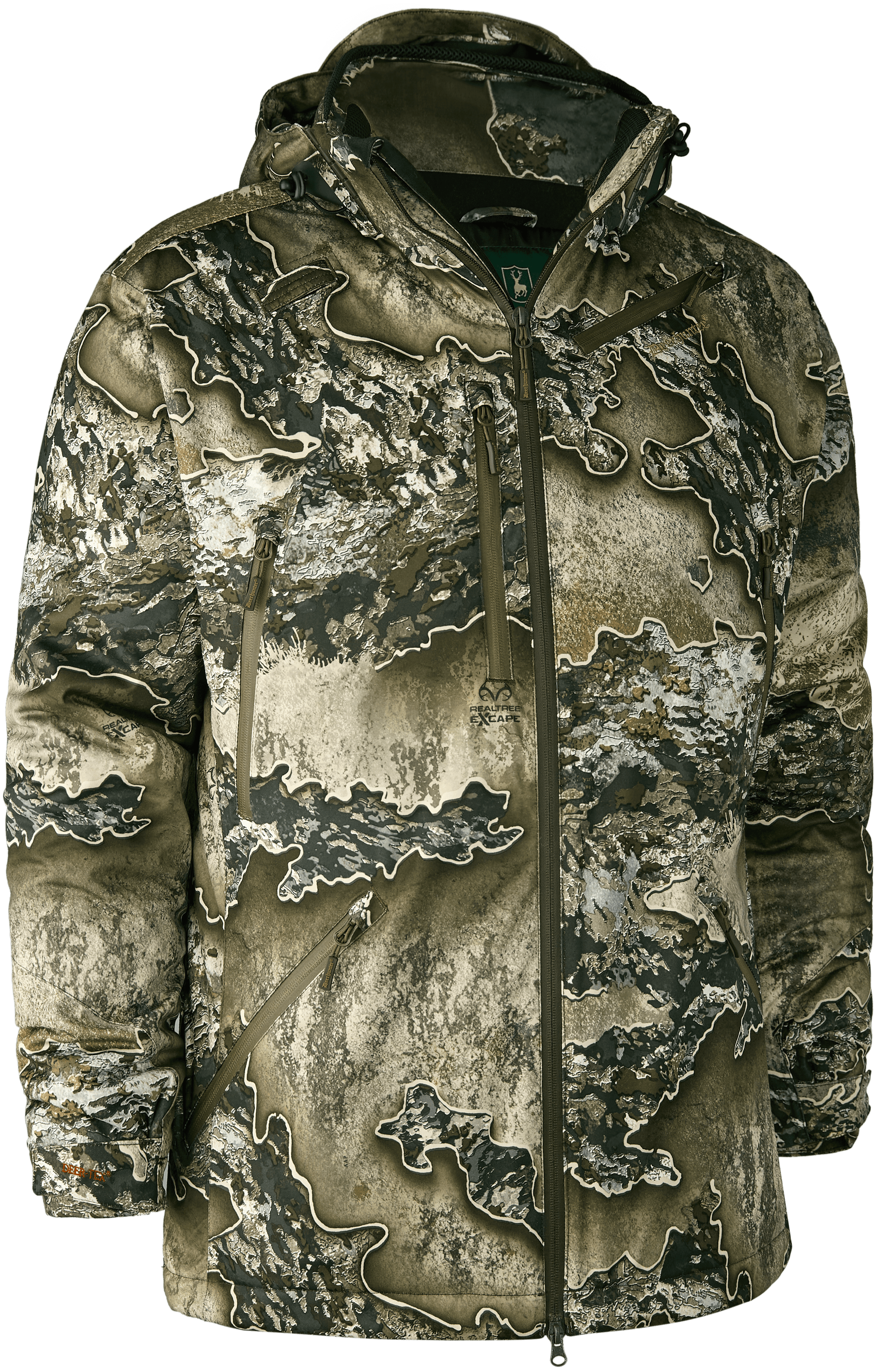 Deerhunter Excape Winter Jacket topattu metsästystakki, Realtree EXCAPE