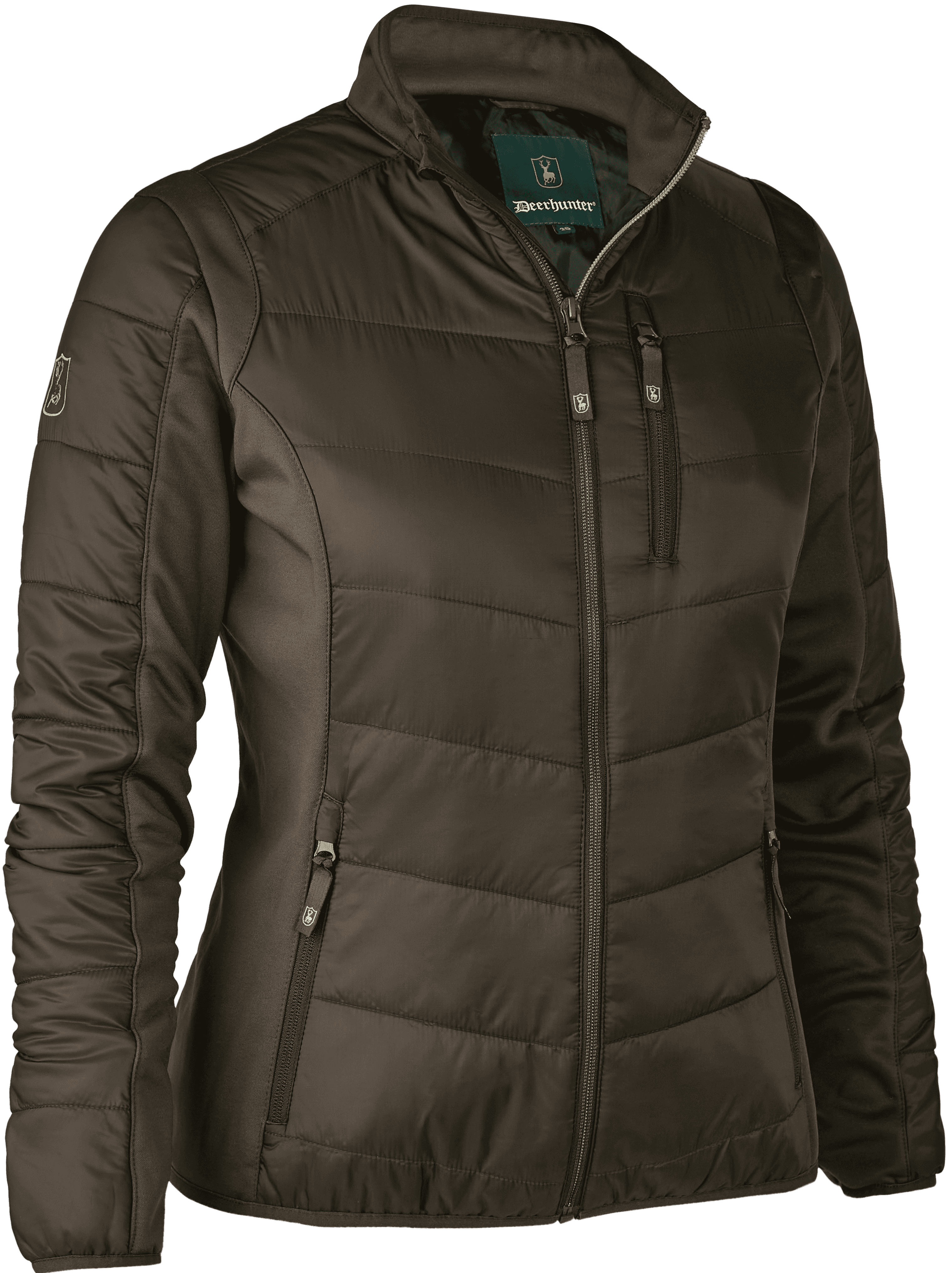 Deerhunter Lady Heat Padded Jacket naisten topattu lämpötakki, ruskea