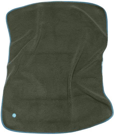 Cloud7 Blanket Teddy koiranpeitto, M, maastonvihreä