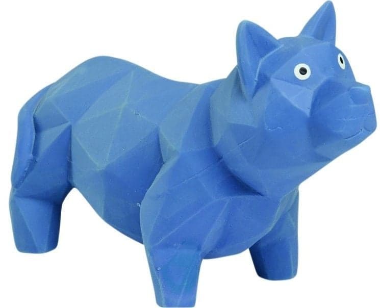 Companion Edgy Latex Toy Dog purulelu, 22 cm