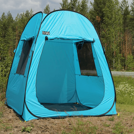 Brava Exhibition Tent Pop-Up teltta, turkoosi
