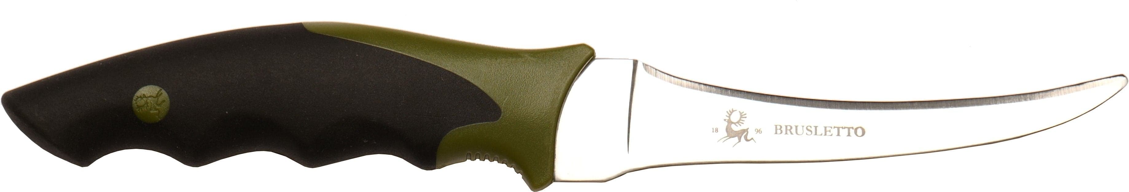 Brusletto Sprettern puukko, musta/vihreä