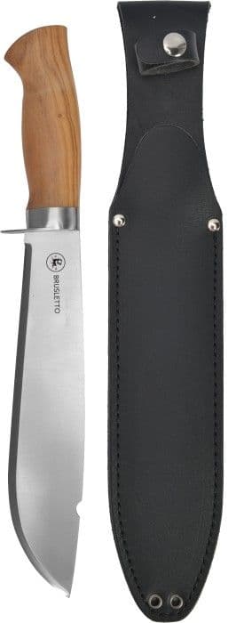 Brusletto Villmarka -puukko, suuri, Olive Light