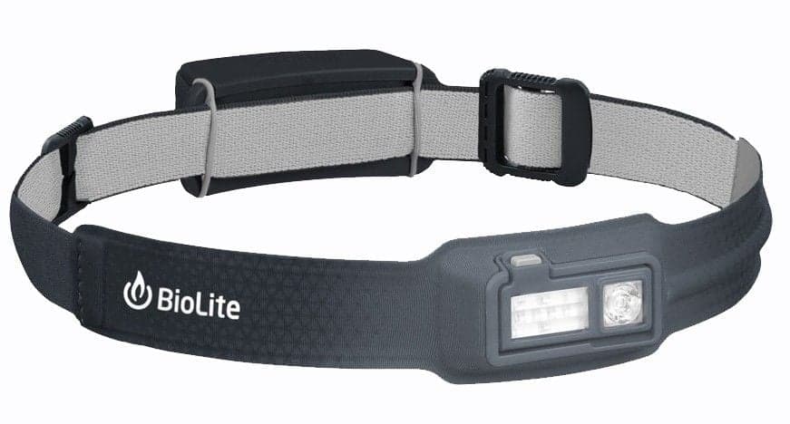 BioLite Headlamp 330 -otsalamppu, tummanharmaa