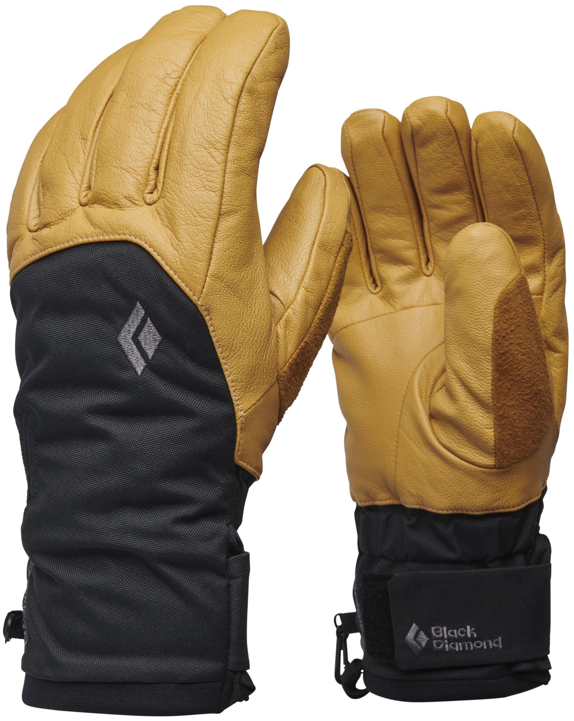 Black Diamond Legend Gloves Unisex hiihtohanskat, Natural / Antrasiitti