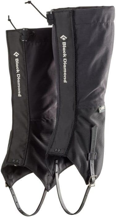 Black Diamond Frontpoint GTX -säärystimet (Musta)