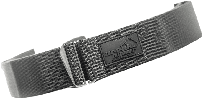 Arrak Outdoor Arrak Elastic Belt joustava vyö, tummanharmaa