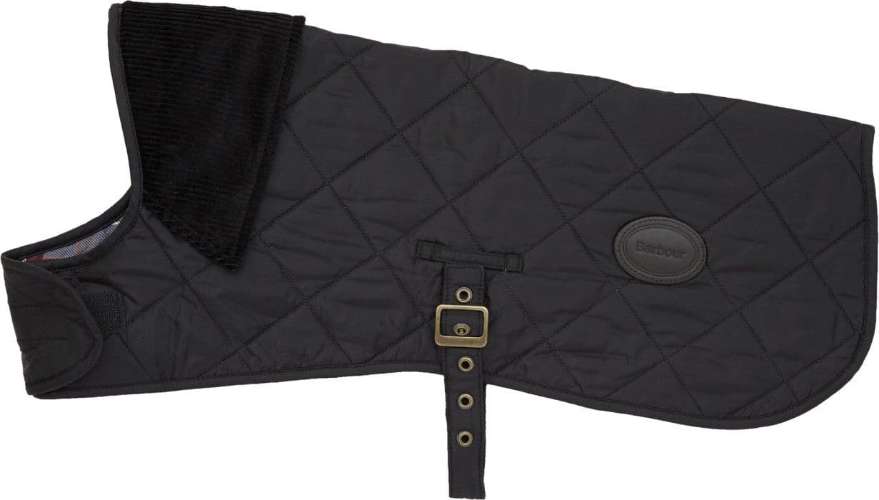 Barbour koiran tikkitakki, musta