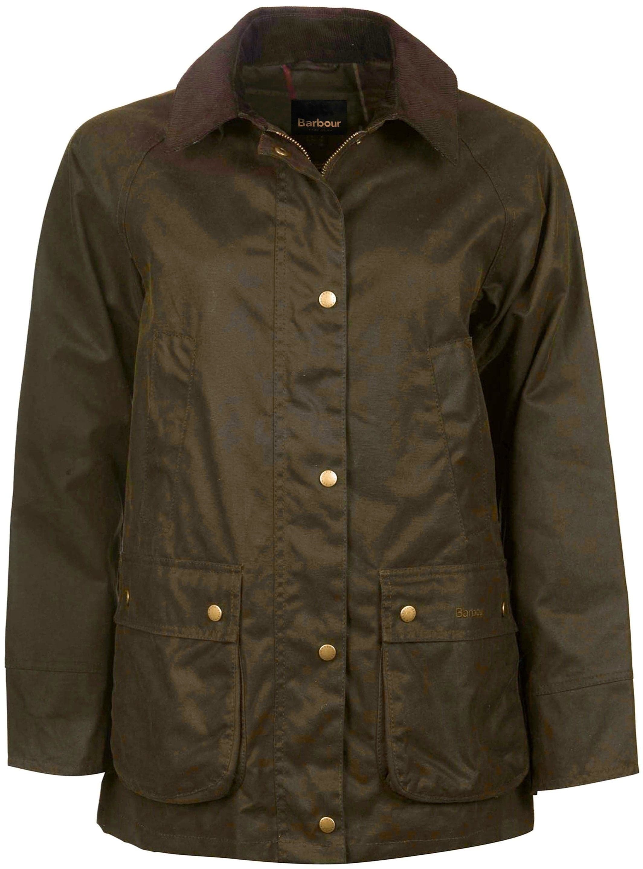 Barbour Acorn Wax Jacket naisten takki, Oliivinvihreä