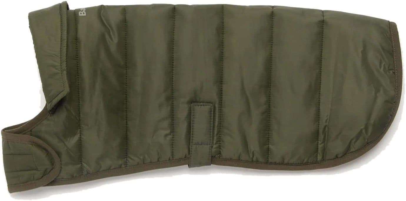 Barbour Baffle koiran tikkitakki, oliivinvihreä