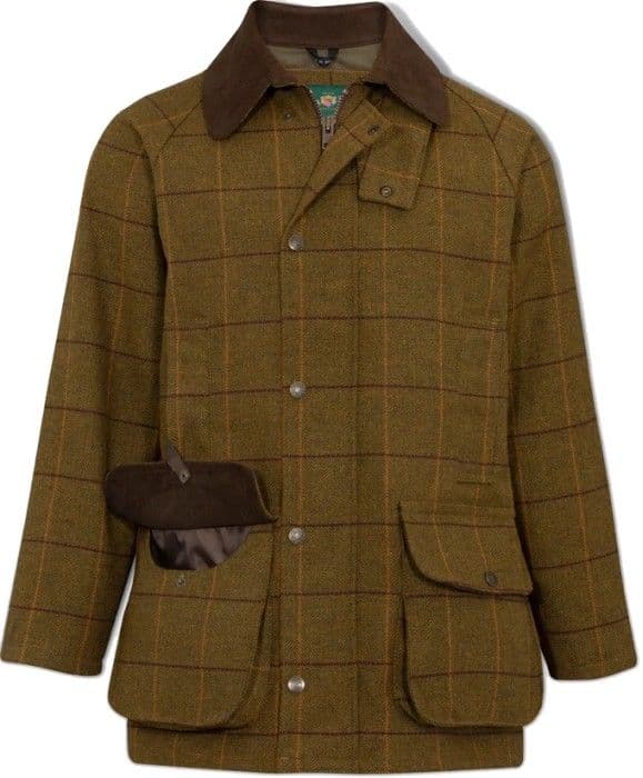 Alan Paine Rutland Waterproof Tweed Shooting Coat metsästystakki, Cedar
