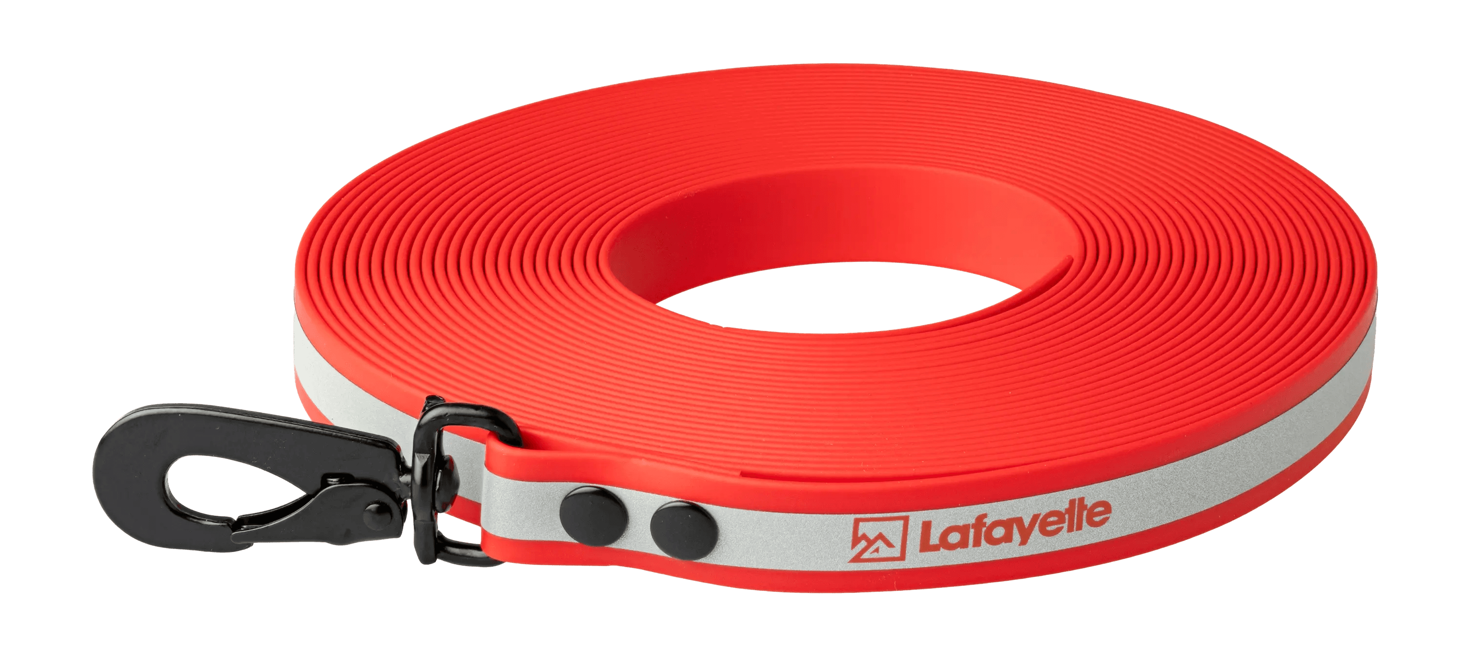Lafayette Jäljityshihna, punainen, 15 m, heijastava, 19 mm
