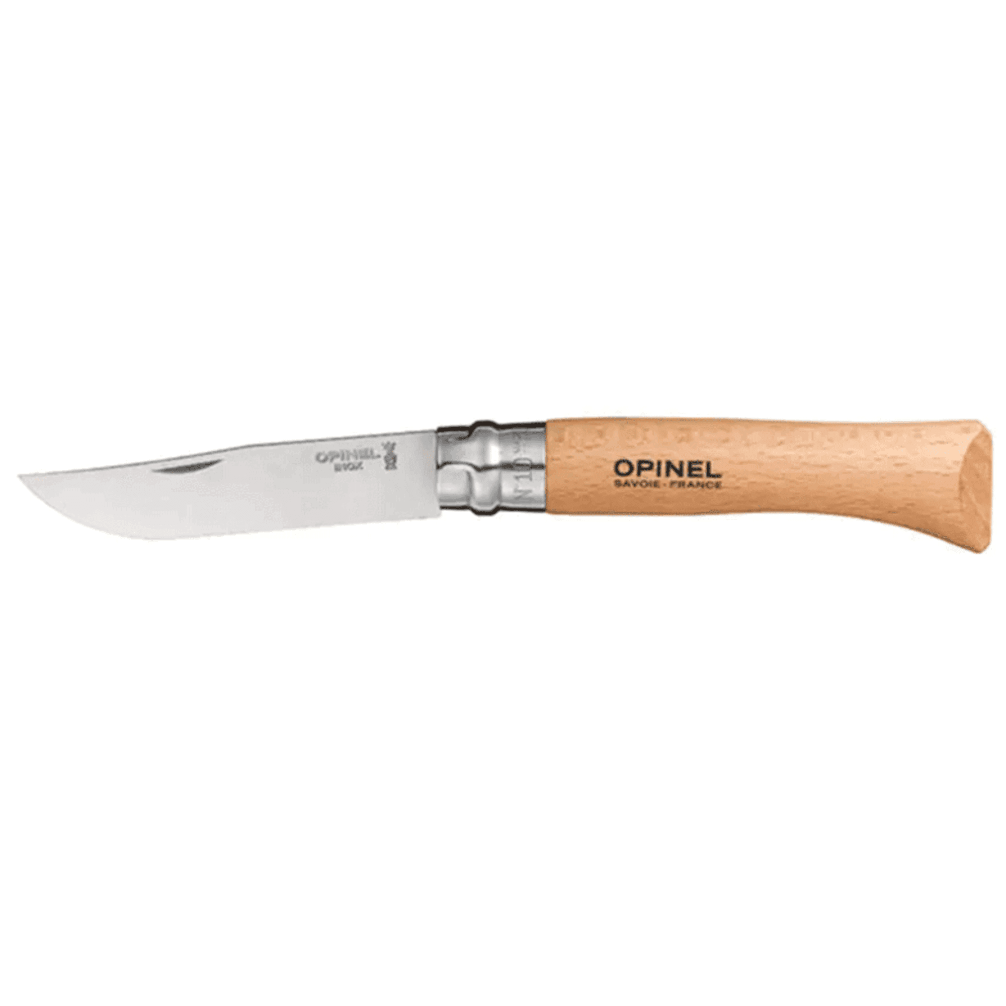 Opinel N10 Beech Stainless Steel
