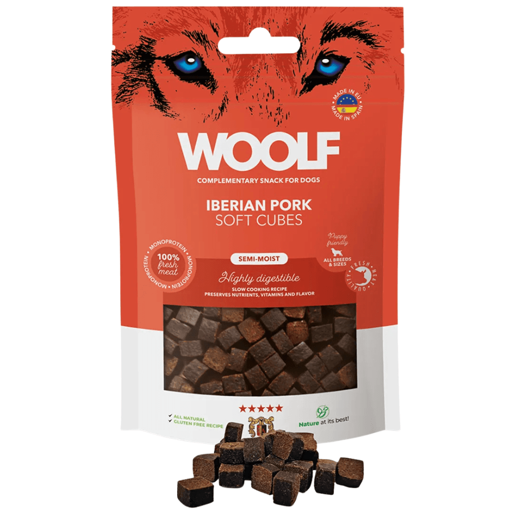 Woolf Soft Cubes - Iberian Pork (Monoprotein)
