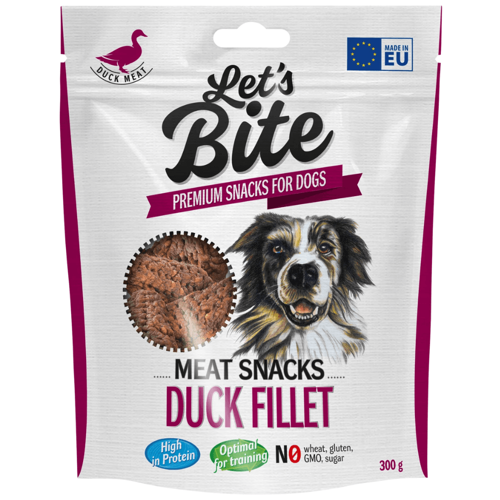 Let's Bite makupalat ankanfileestä, 300 g