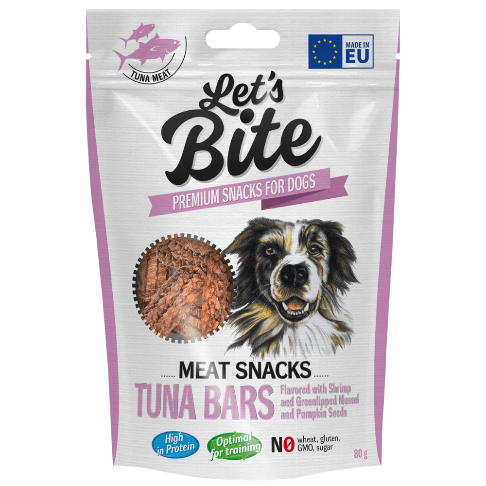 Let's Bite makupalat tonnikala, katkarapu ja kurpitsansiemenet, 80 g