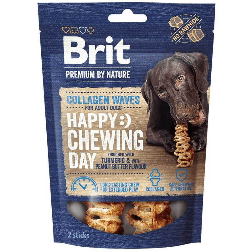 Brit Premium by Nature Collagen Chews Waves 12 cm 2 Pcs