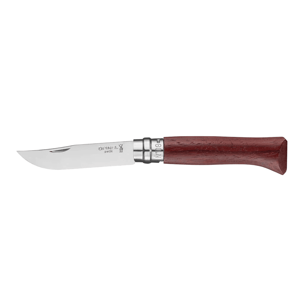 Opinel N08 PadaukMirror Blade