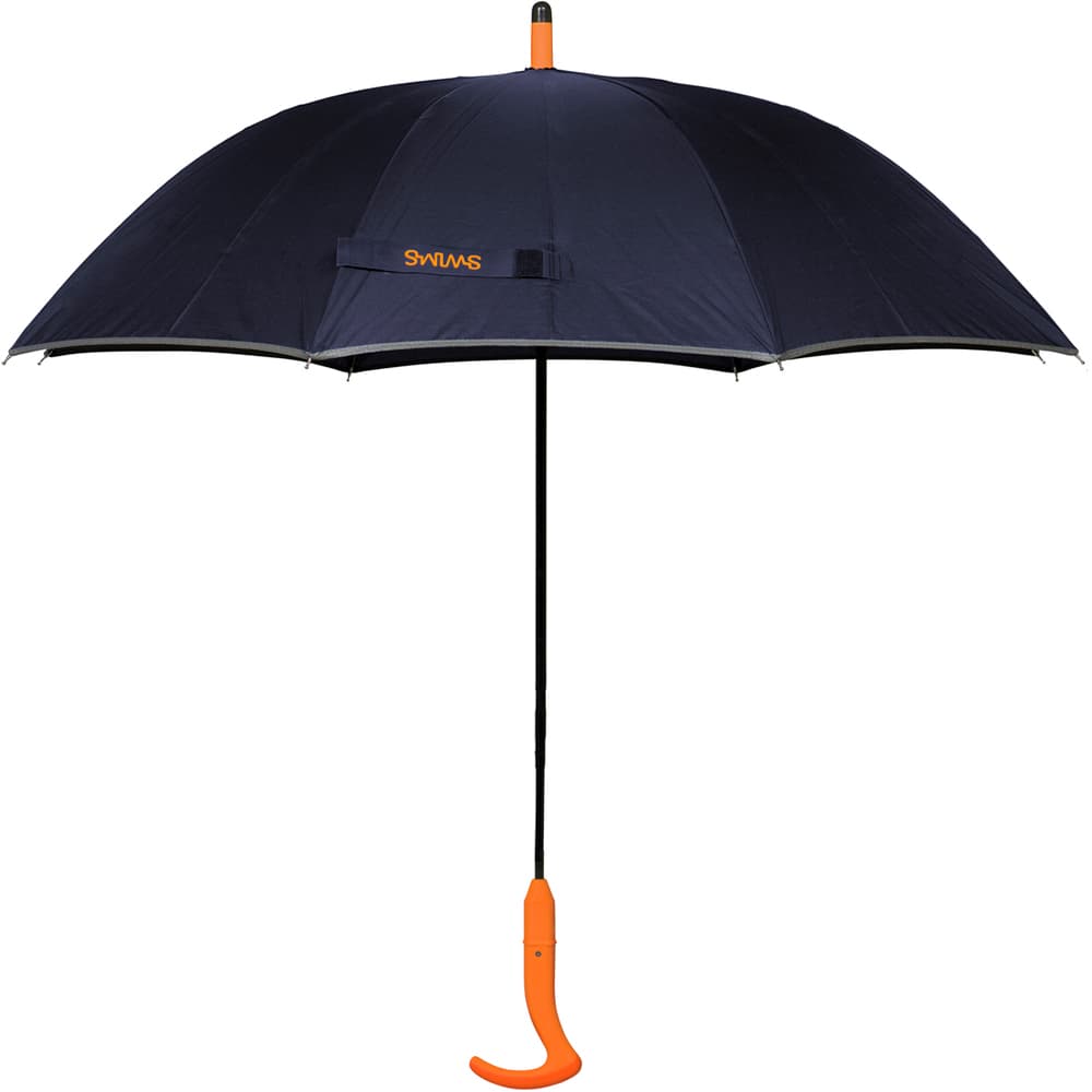 Swims Umbrella Long Tummansininen / Oranssi