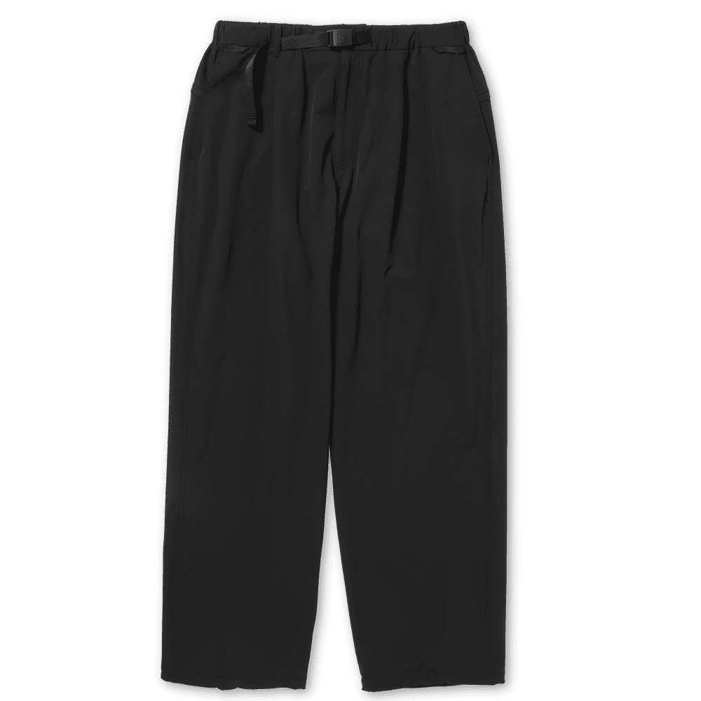 Snow Peak Water-Repellent Stretch Relaxed Pants Musta