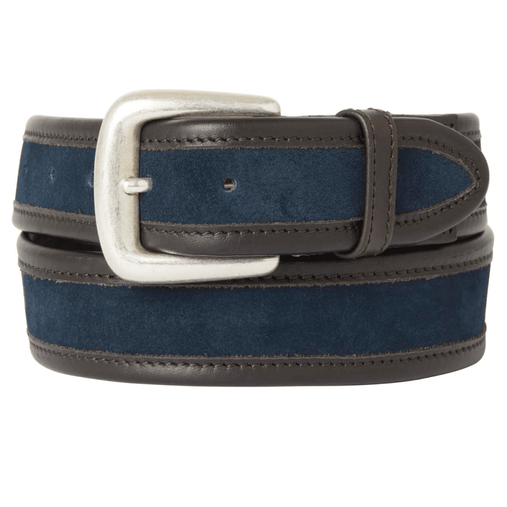 Chevalier Elizabeth Leather Belt Women Tummansininen