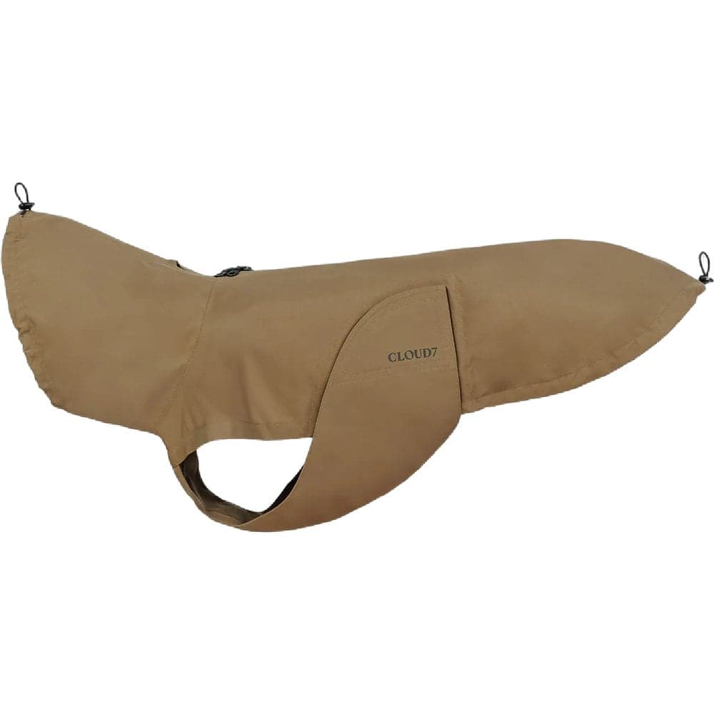 Cloud7 Dog Raincoat Dublin 2.0 Size 6-7 Sandy Brown
