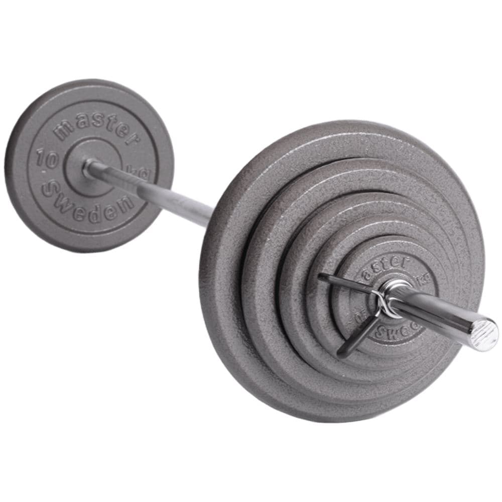 Master Fitness Levytankosetti 25 mm rauta – 37,5 kg, Levytankosetti rauta