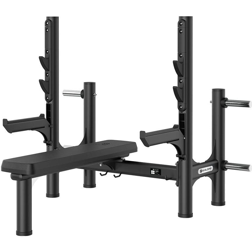 Skelcore Flat Olympic Bench With Safety Bar