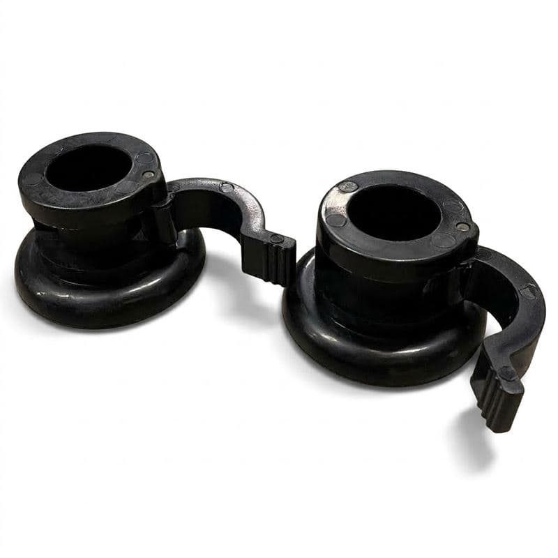 Master Fitness Nopealukko ABS 25 mm Musta Malli (2 kpl), Painelukko