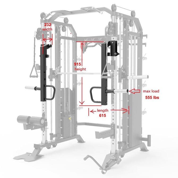 Master Fitness Jammer Arm X16-X18-X19-X22, Power rack