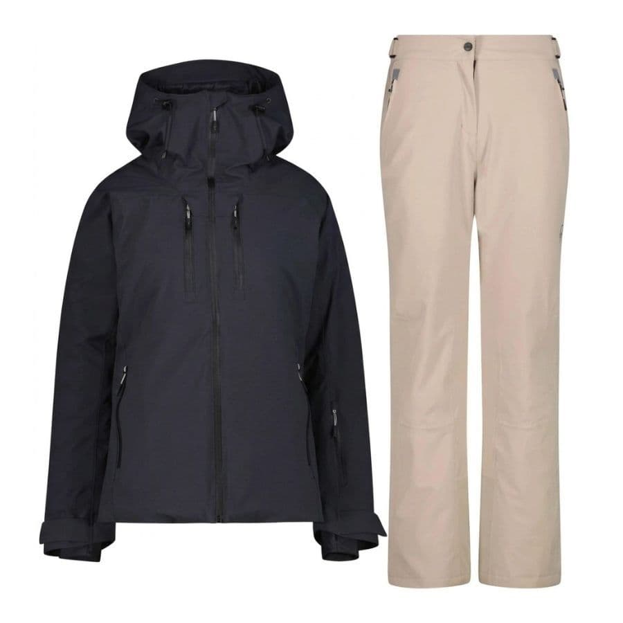 CMP Suksipaketti, naisille, sort/beige