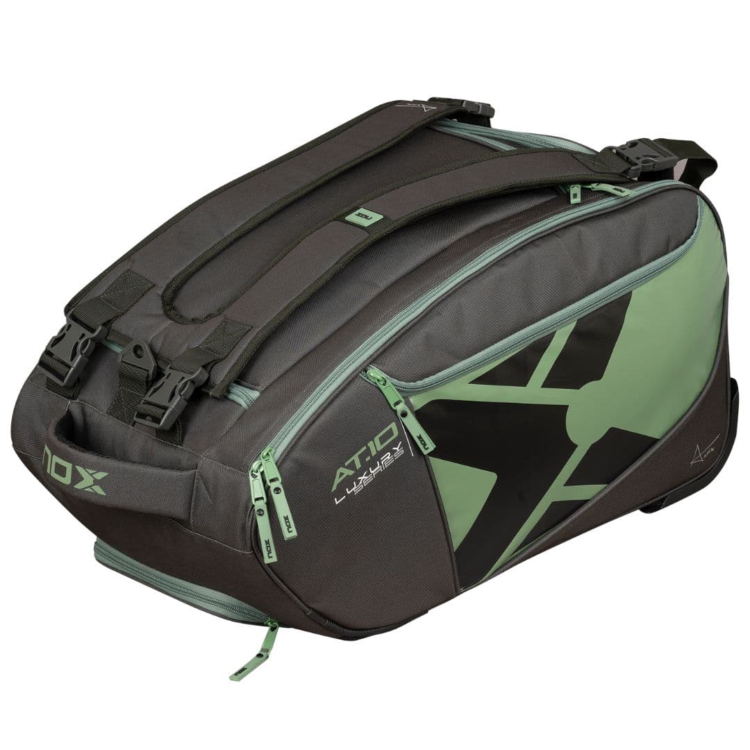 Nox AT10 Competition Trolley Padel Bag Black/Green